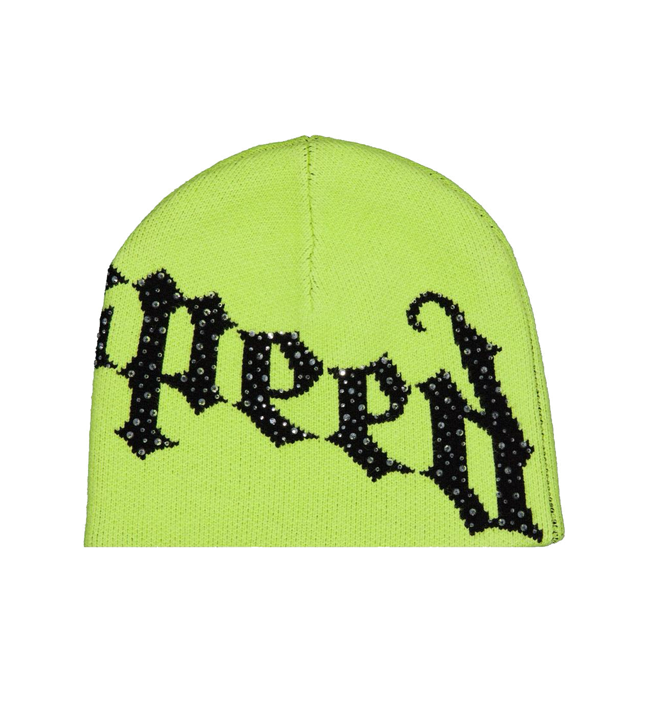 Godspeed Forever OG Logo Studded Beanie Green/Black