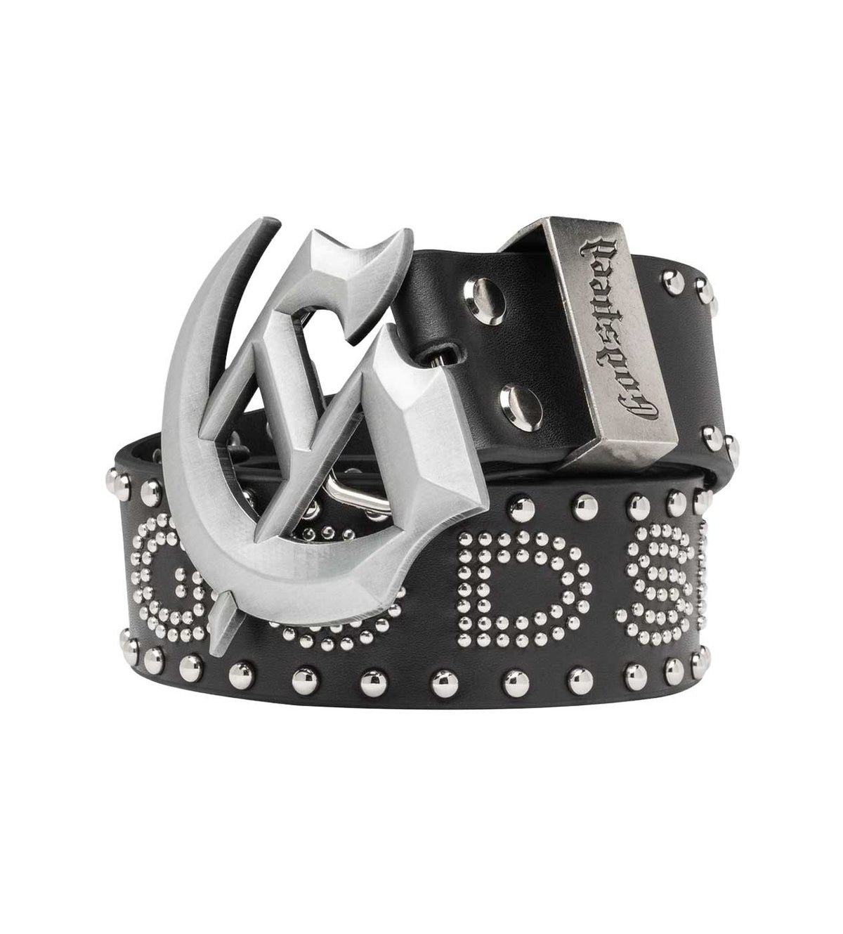Godspeed Forged GS Studded Belt Black
